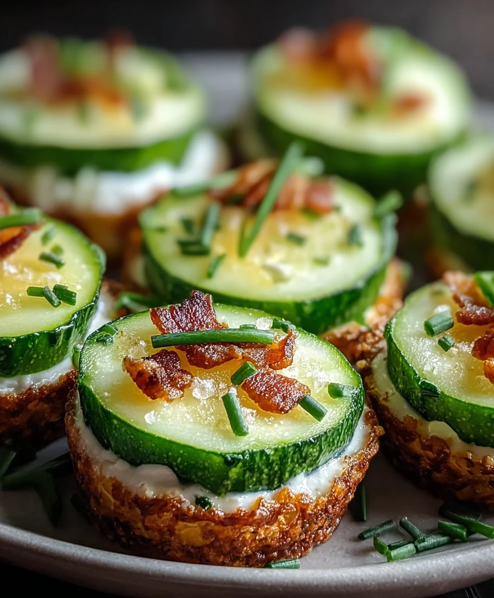 Low-Carb Cucumber Bites- Quick & Refreshing Snack