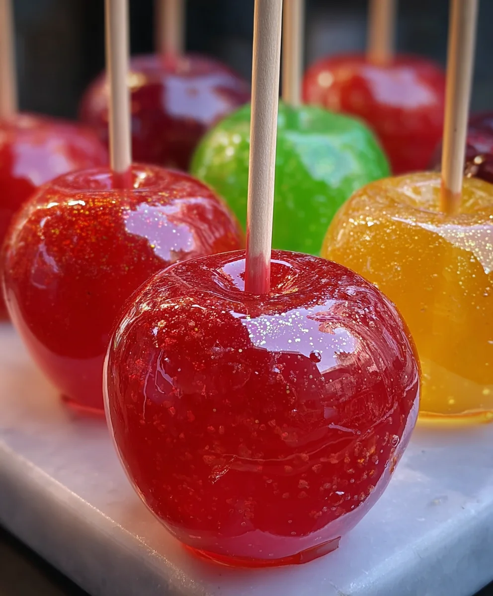 Jolly Rancher Candy Apples Easy Recipe - Bright Fruity Fun