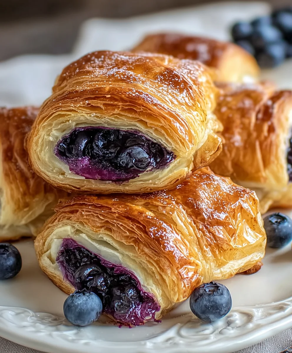 Blueberry Cream Cheese Pastry-Easy & Delicious Treat