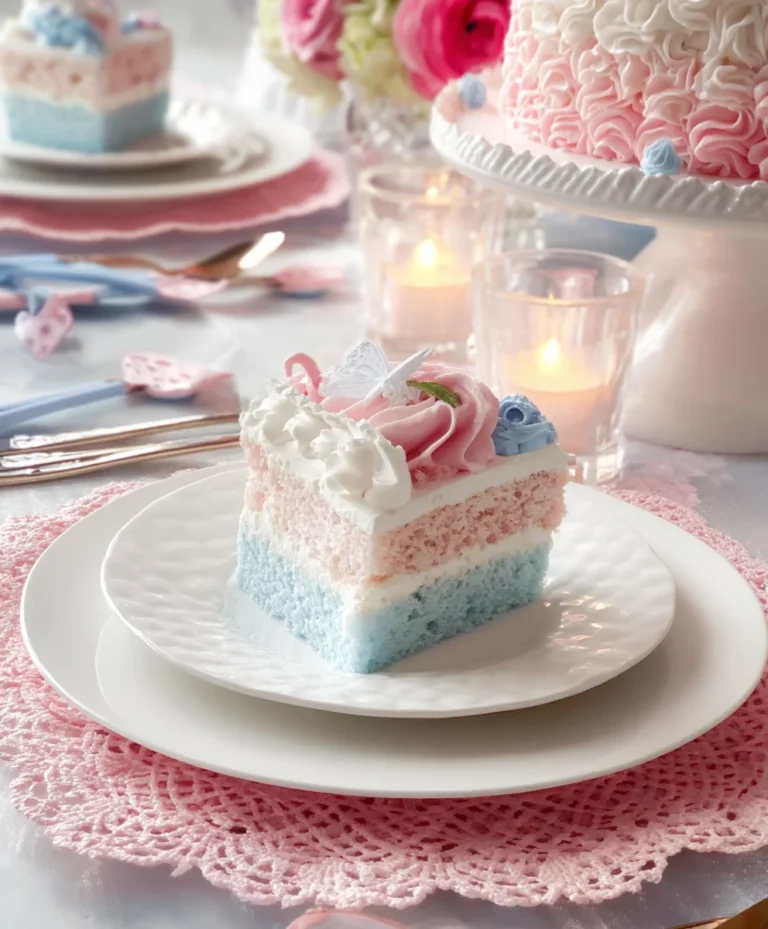 Dreamy Pink Blue Coquette Party Recipes-Sweets