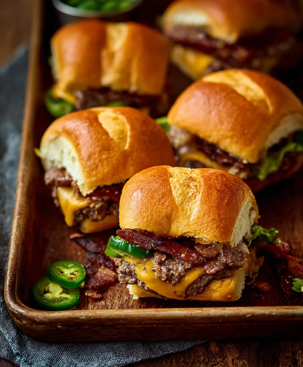Easy Beef Cowboy Sliders-Quick & Flavorful Recipe
