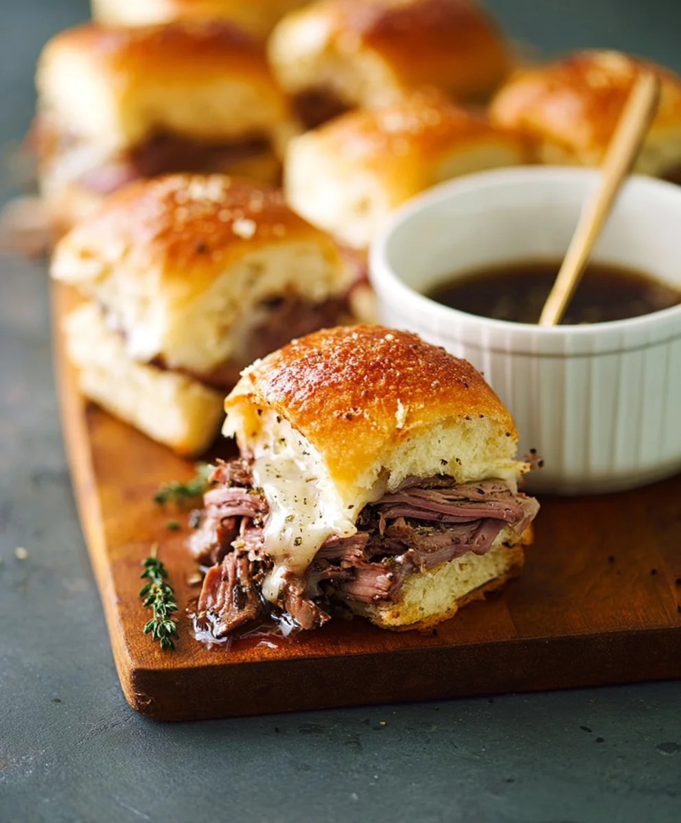 Easy French Dip Sliders Beef Recipe
