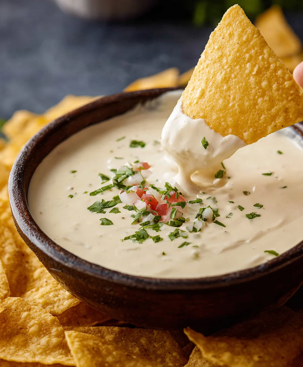 Easy Queso Blanco Cheese Dip Recipe - Creamy & Delicious