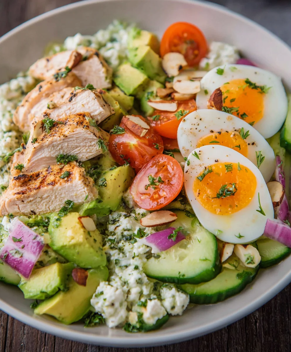 High Protein Salads Boost Your Lunch - Try These