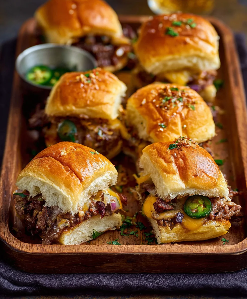 Easy Beef Cowboy Sliders-Quick & Flavorful Recipe