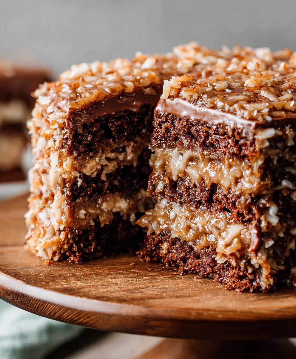 Decadent Traditional German Chocolate Cake Recipe