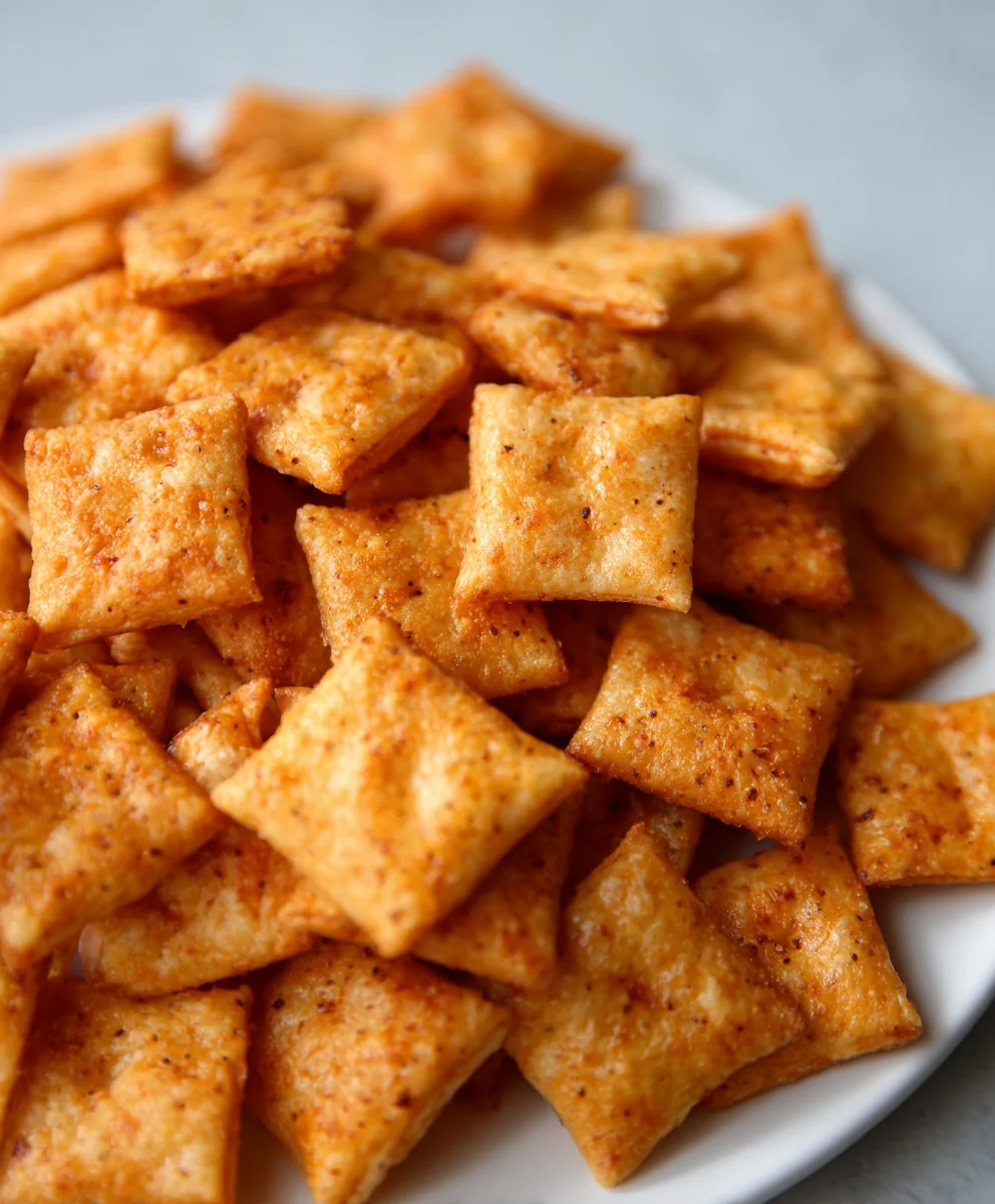 Homemade Sourdough Cheez-Its- Easy & Delicious Snack
