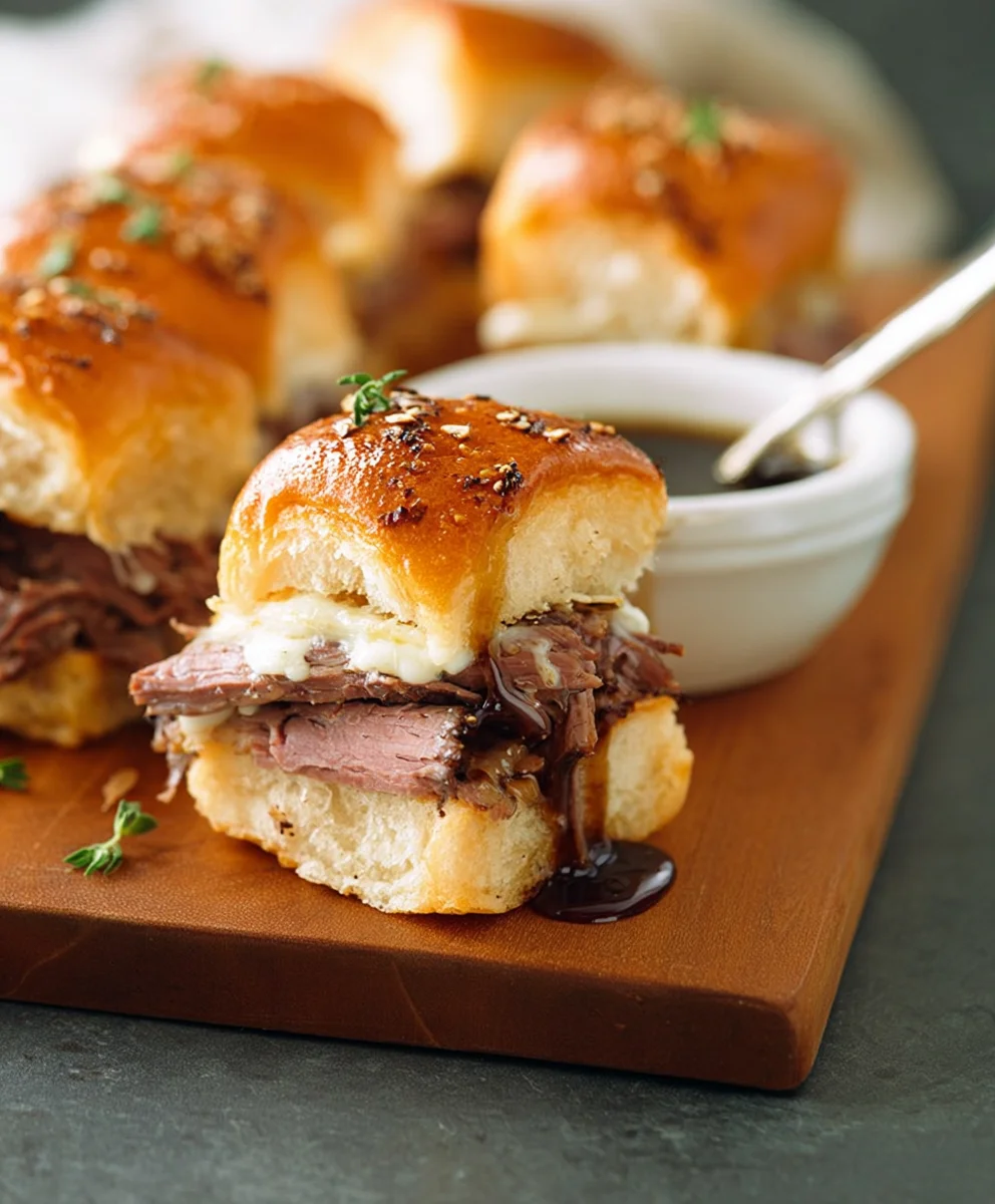 Easy French Dip Sliders Beef Recipe