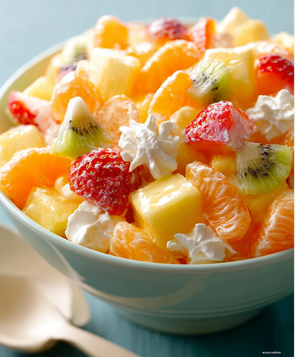 Hawaiian Fruit Salad - Tropical Refreshing Treat