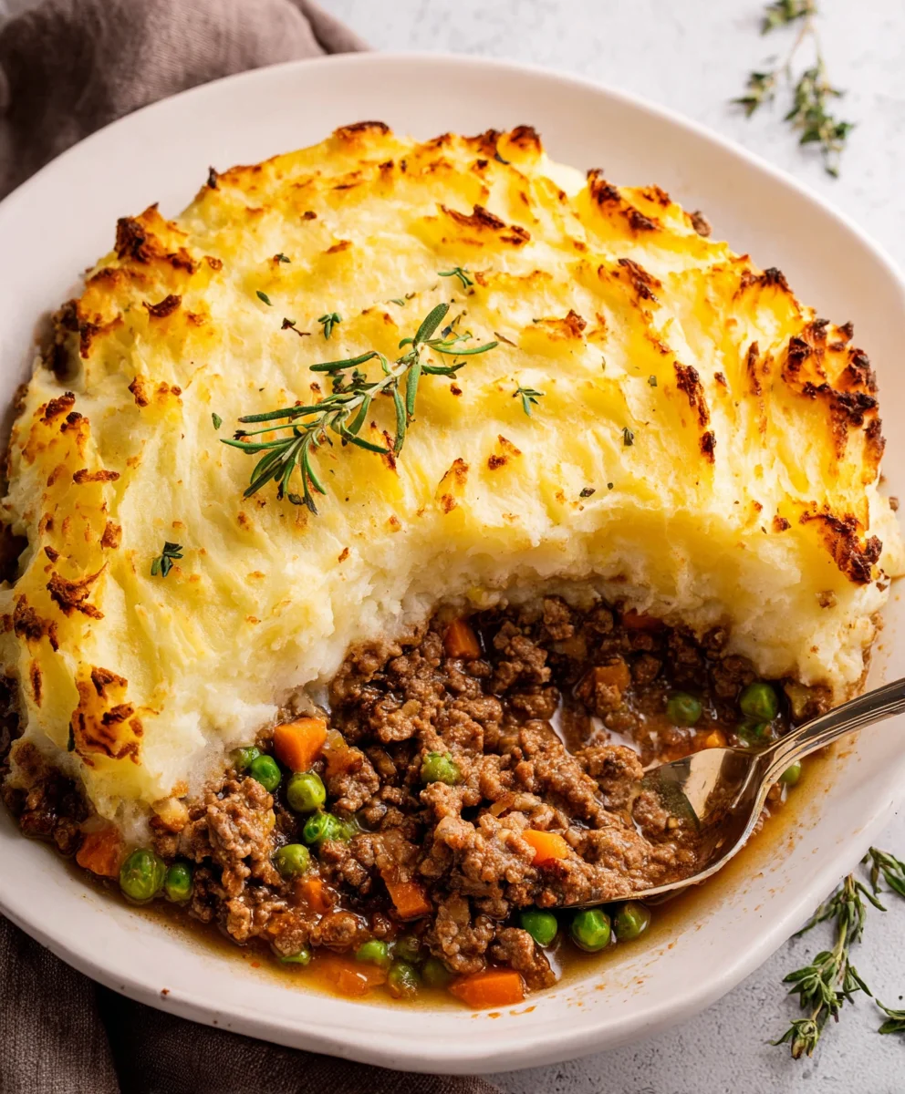 Easy Shepherd's Pie Recipe-Hearty Beef Comfort
