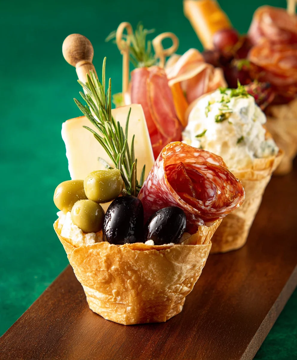 Easy Beef Charcuterie Cups - Perfect Party Bites
