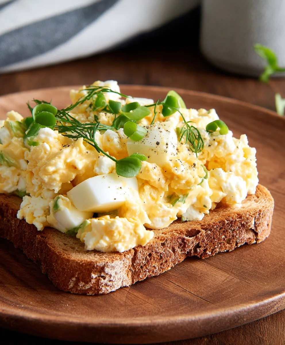 Egg Salad with Cottage Cheese No Mayo Delicious