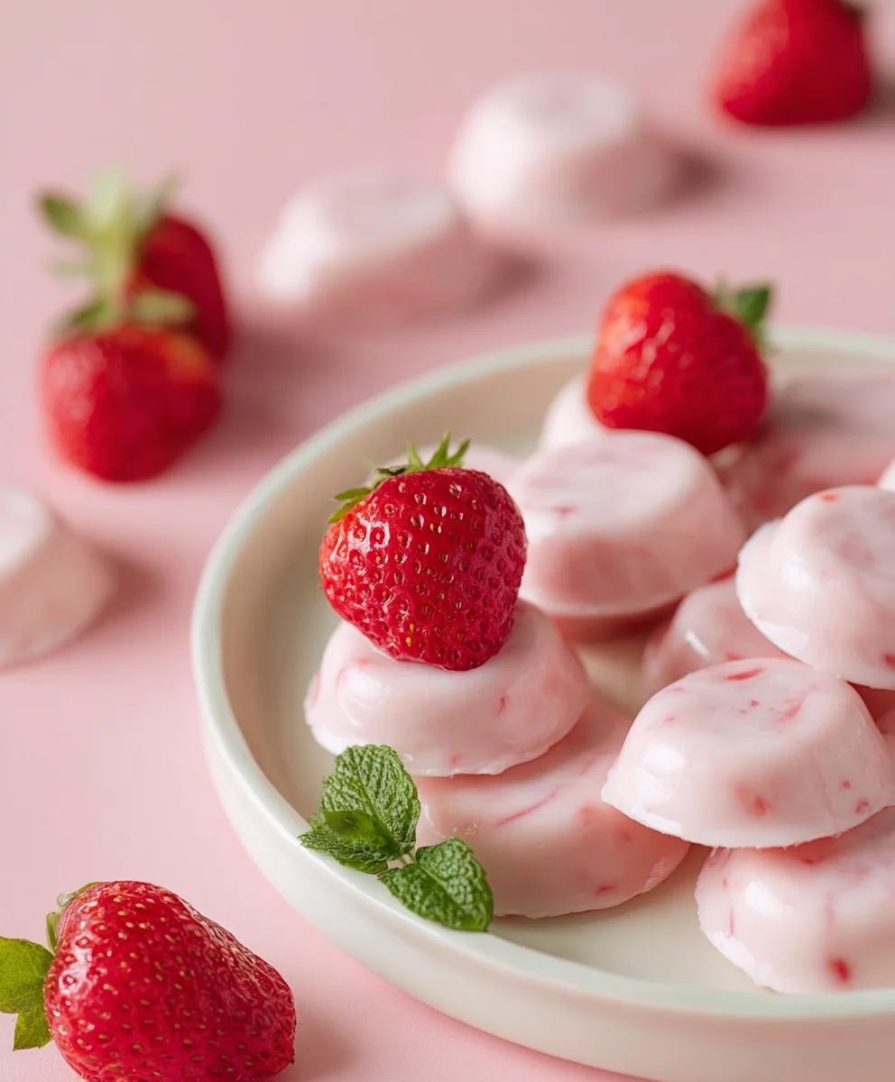 Easy Strawberry Yogurt Bites Recipe - Quick Healthy Snack