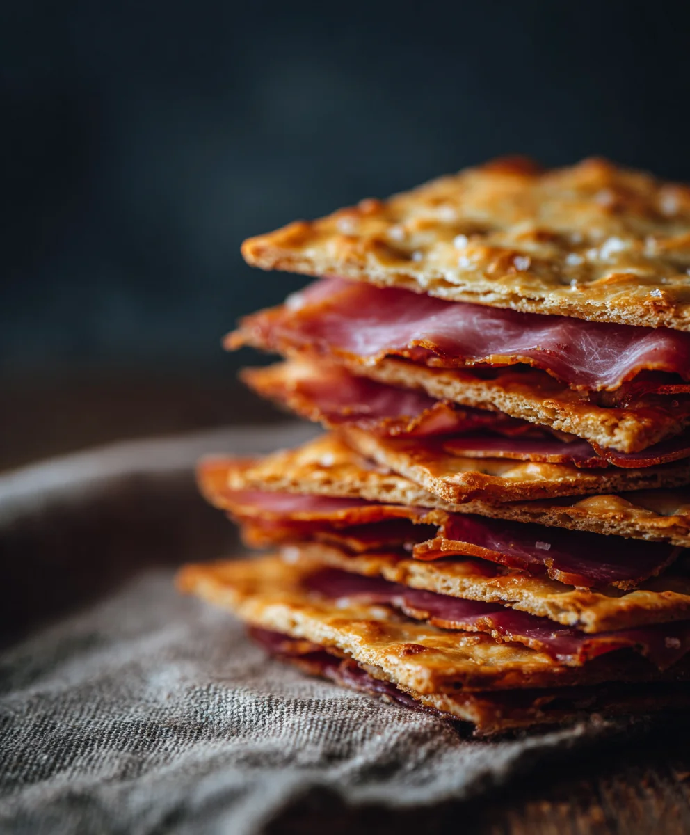 Sourdough Grabeef Beef Beef Ham Crackers-Savory Snack