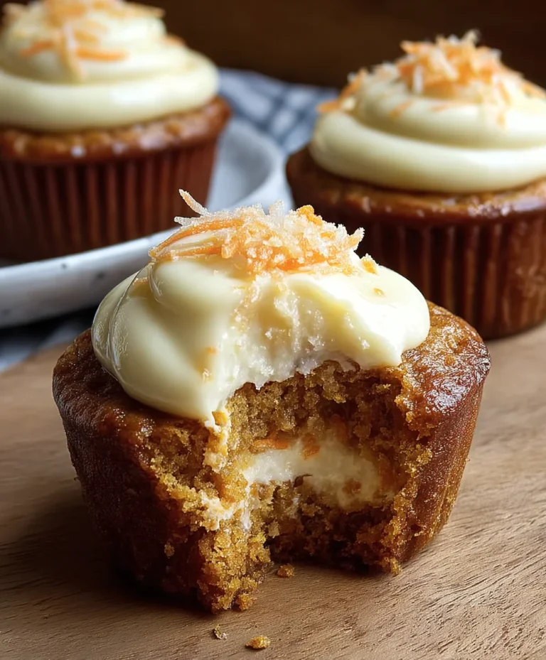 Carrot Cheesecake Cupcakes – Best Dessert Recipe