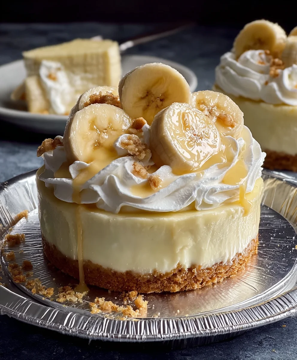 Banana Pudding Cheesecake Tres Leches Delight