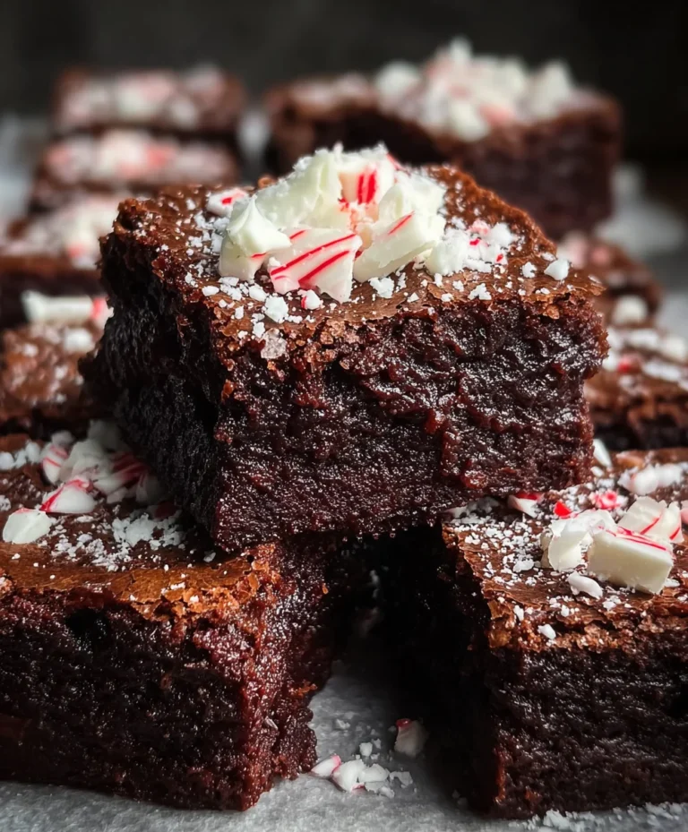 Peppermint Brownies – Rich Chocolate Treat