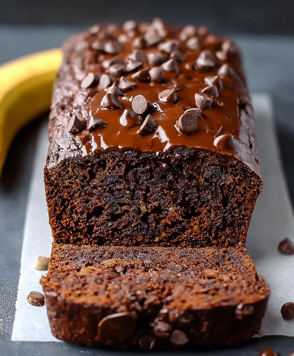 Healthy Chocolate Banana Bread-Easy & Delicious Recipe