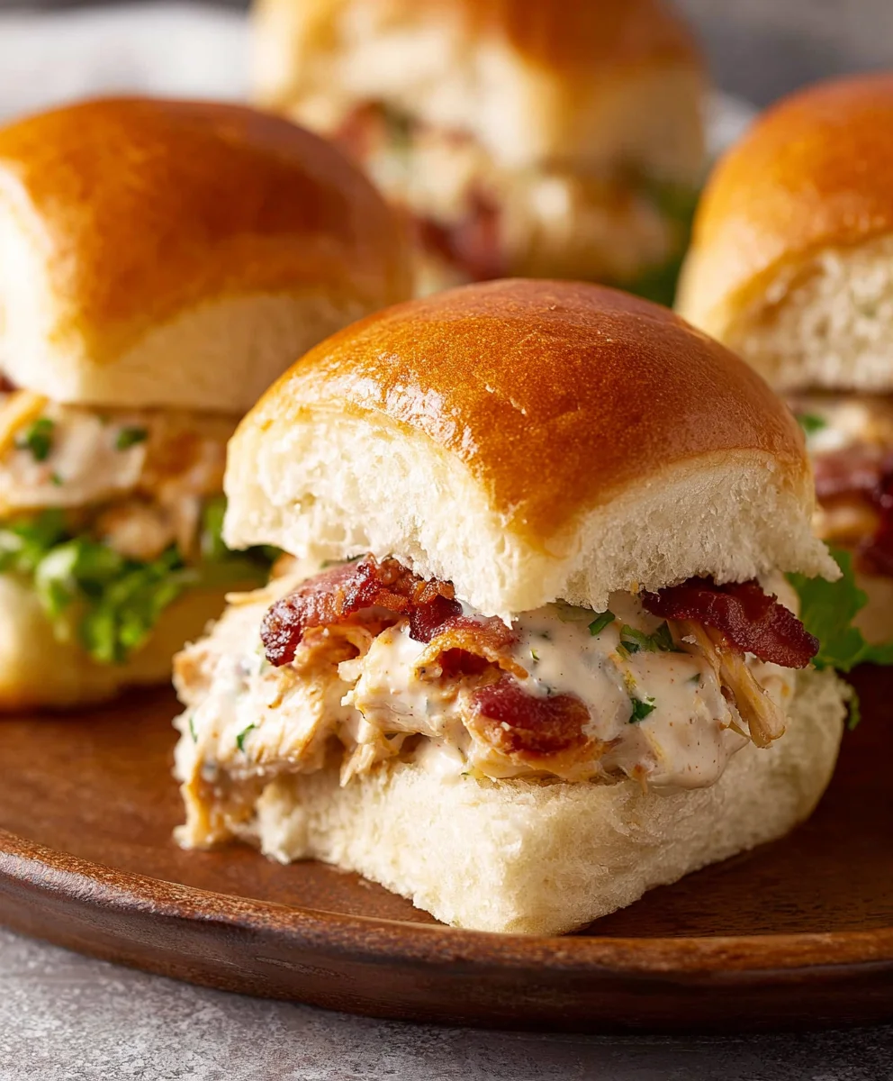 Beef Beef Bacon Ranch Sliders - Delicious Chicken-Beef Combo