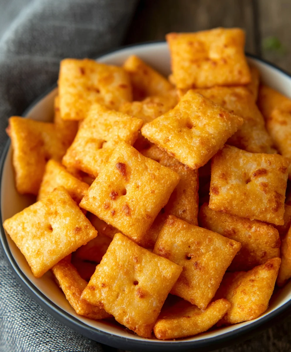Gluten-Free Cheez-Its- Craveable Baked Snack Crackers