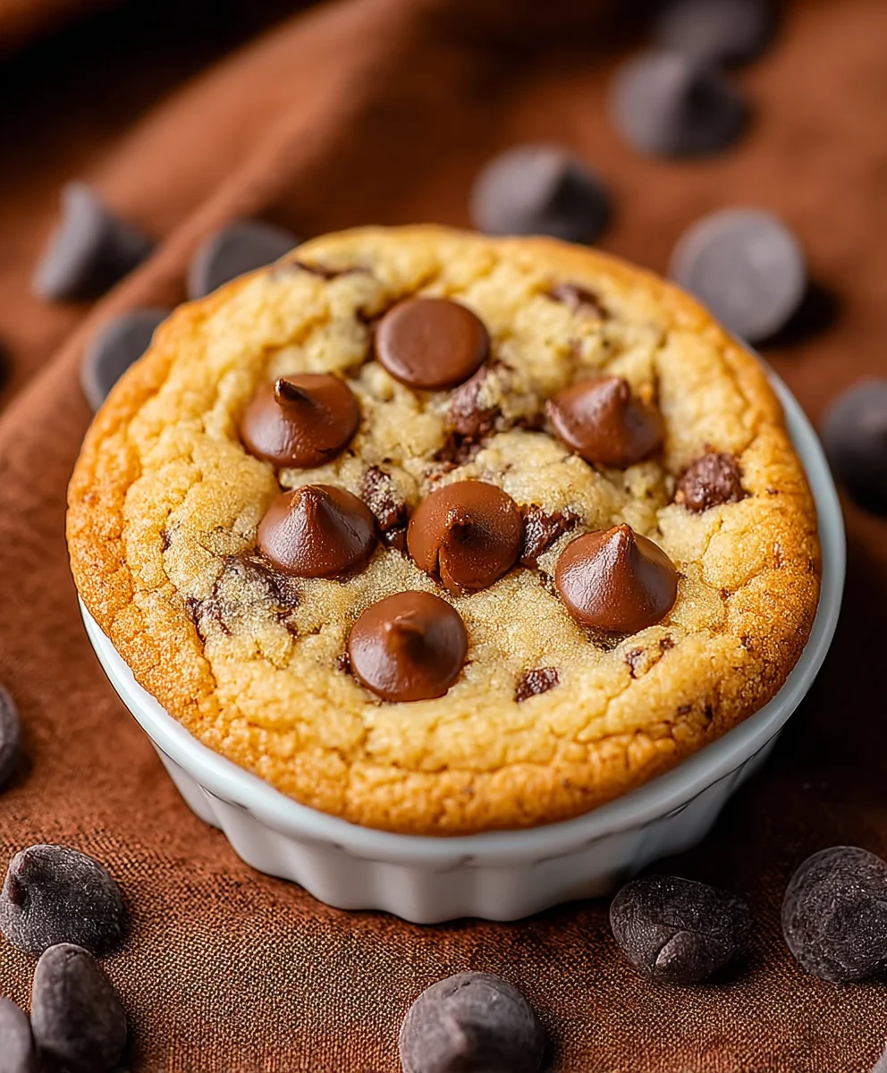 Quick Microwave Chocolate Chip Cookie Recipe-Easy Treat
