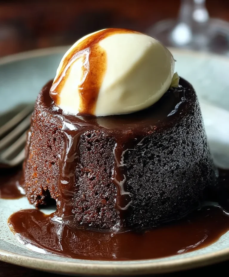 Chocolate Sticky Toffee Pudding for Two – Rich Dessert