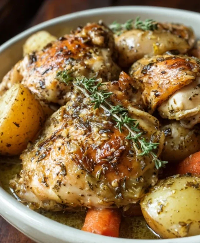 Garlic Butter Chicken Crockpot Recipe: 6-Hour Magic for Tender Bliss