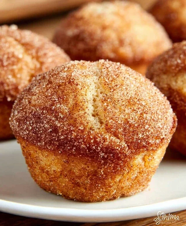 Keto Muffins- Classic Cinnamon "Sugar" Donut Style