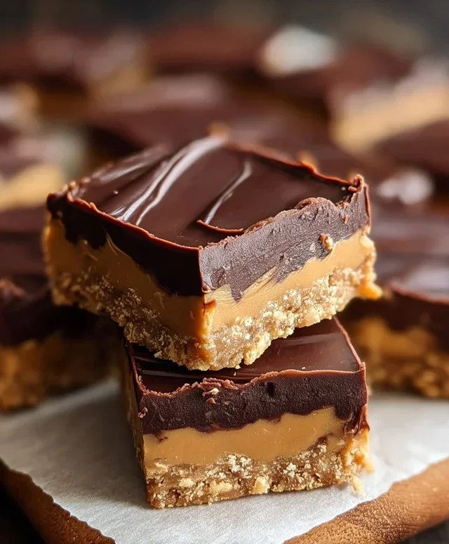 Chocolate Peanut Butter Bars
