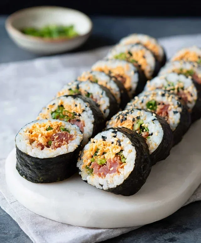 Easy 15-min. Spicy Tuna Kimbap