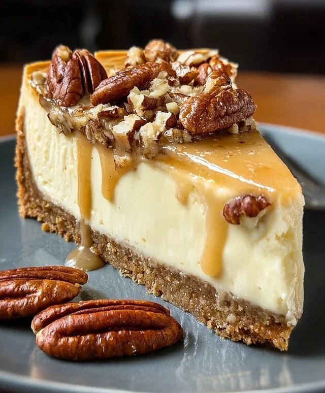 Butter Pecan Cheesecake