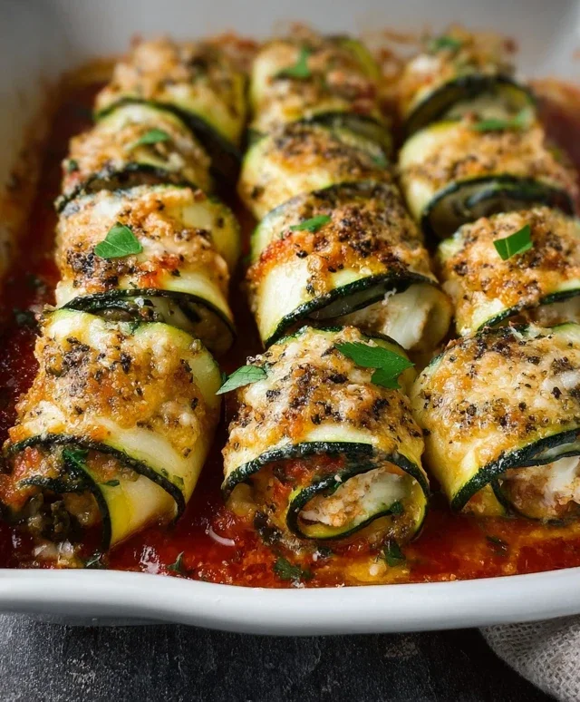 Vegan Zucchini Rollatini